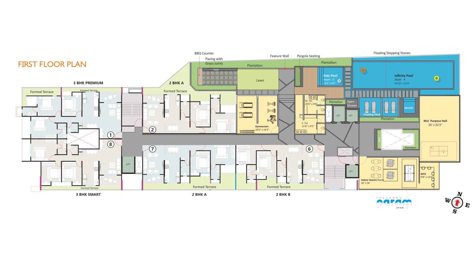 Prassanna-Param-Floor-Plan-First